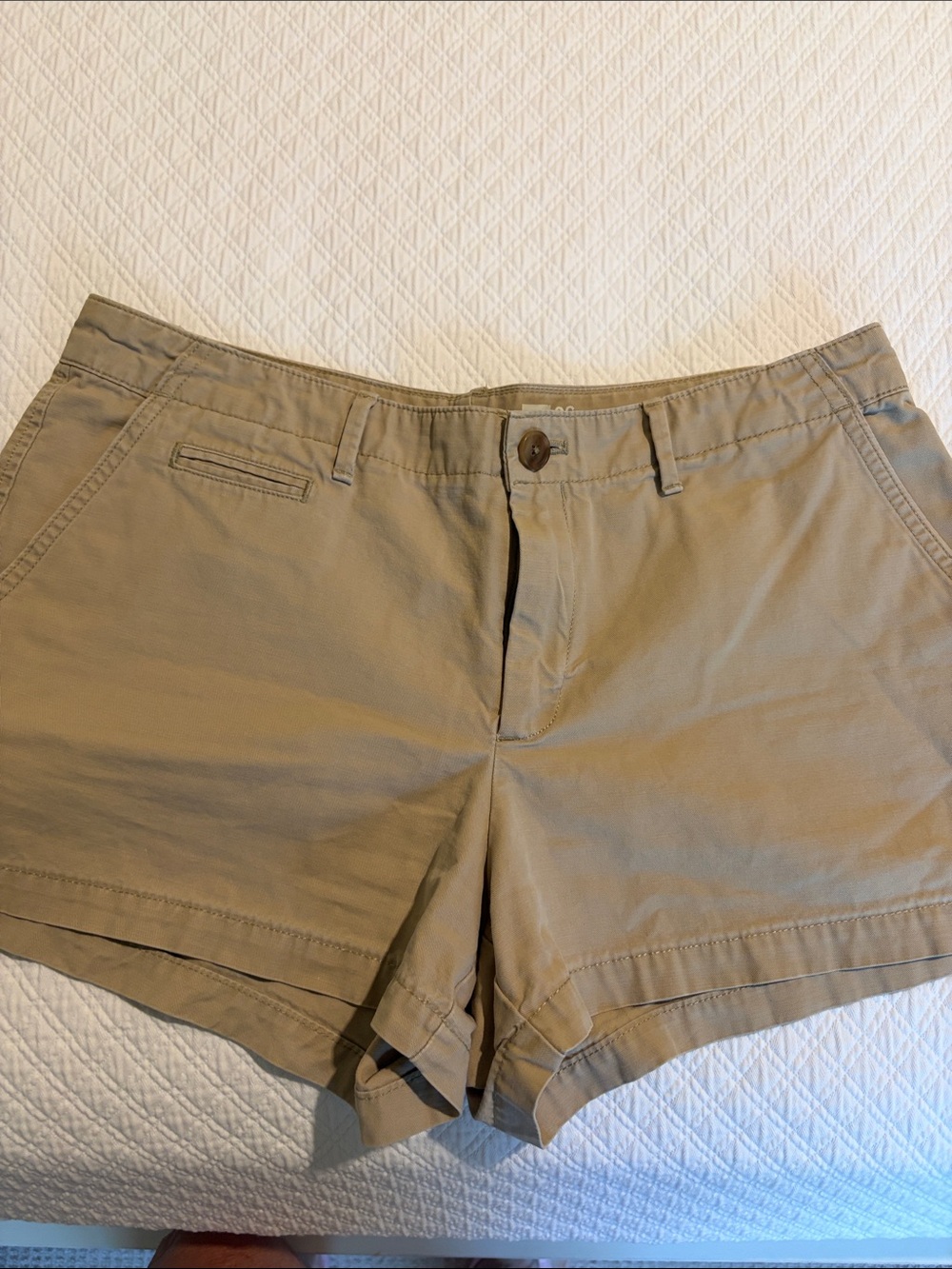 GAP Women's Tan Cotton Shorts